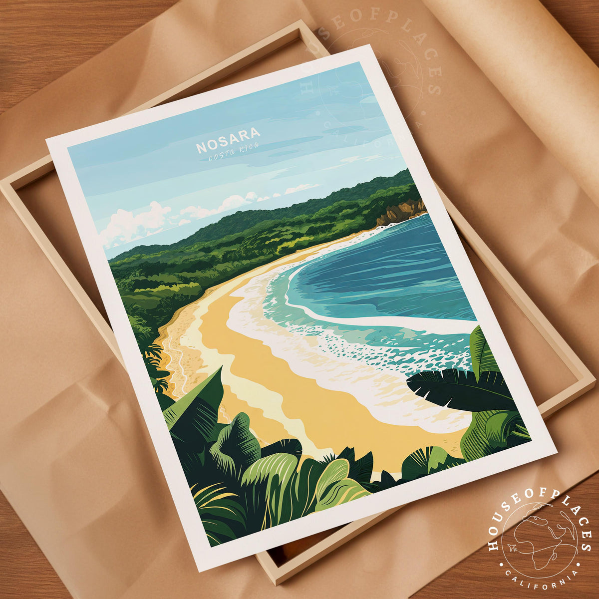 Nosara travel poster – view 10