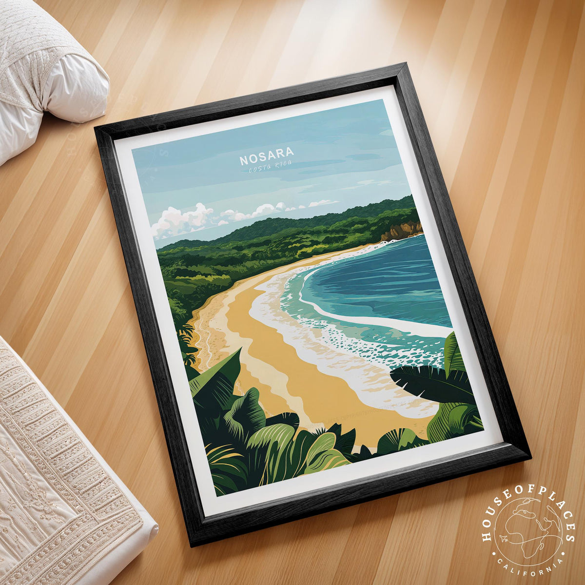 Nosara travel poster – view 2