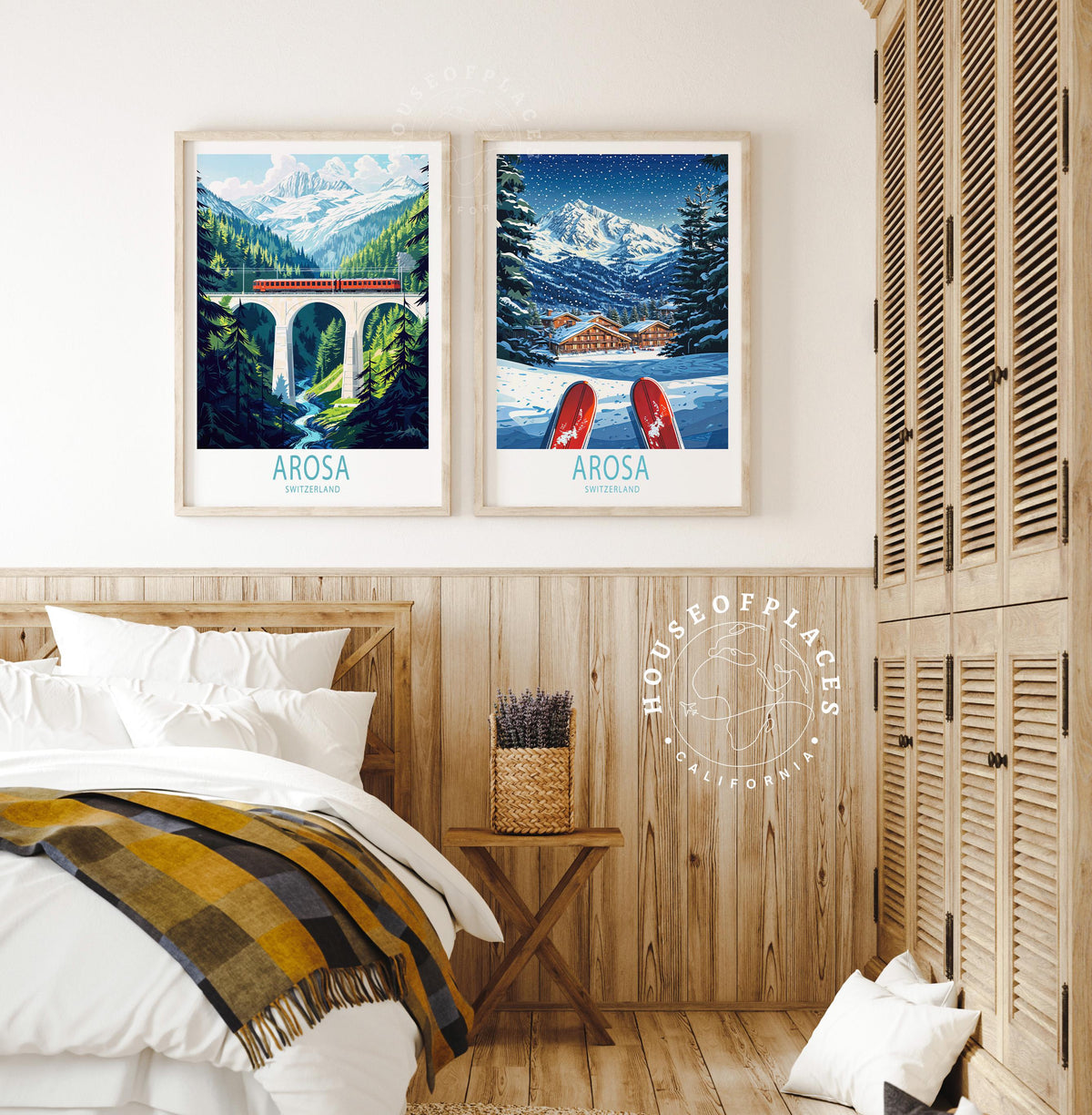 Arosa travel poster – view 6