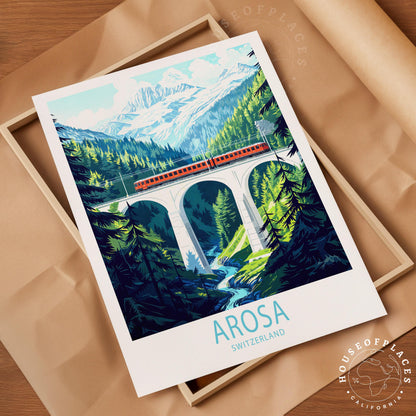 Arosa travel poster – view 10