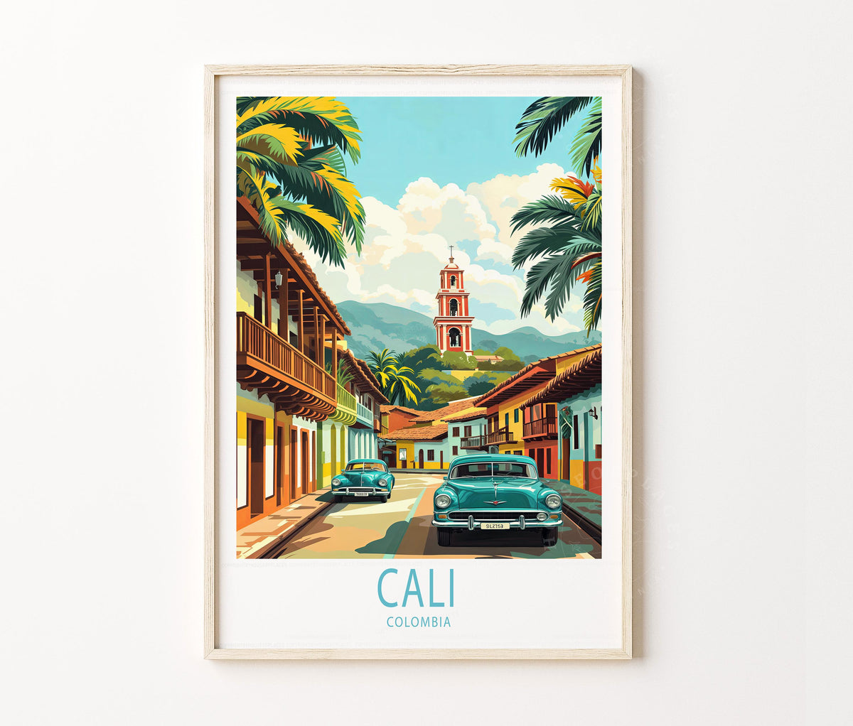 Cali travel poster – view 2
