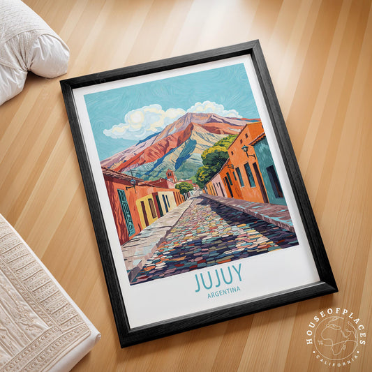 Jujuy Travel Poster – Argentina Wall Art Print