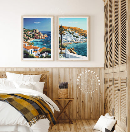 Sardinia travel poster – view 6