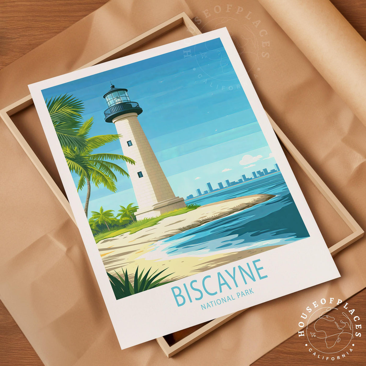 Biscayne National Park travel poster – view 10