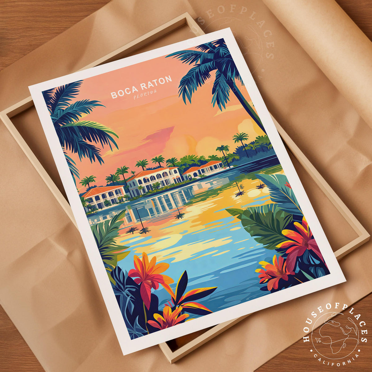 Boca Raton travel poster – view 10