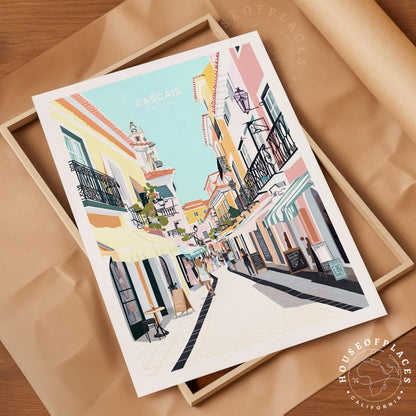 Cascais travel poster – view 10