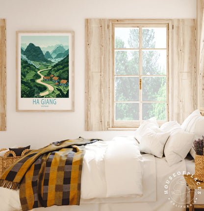 Ha Giang travel poster – view 7
