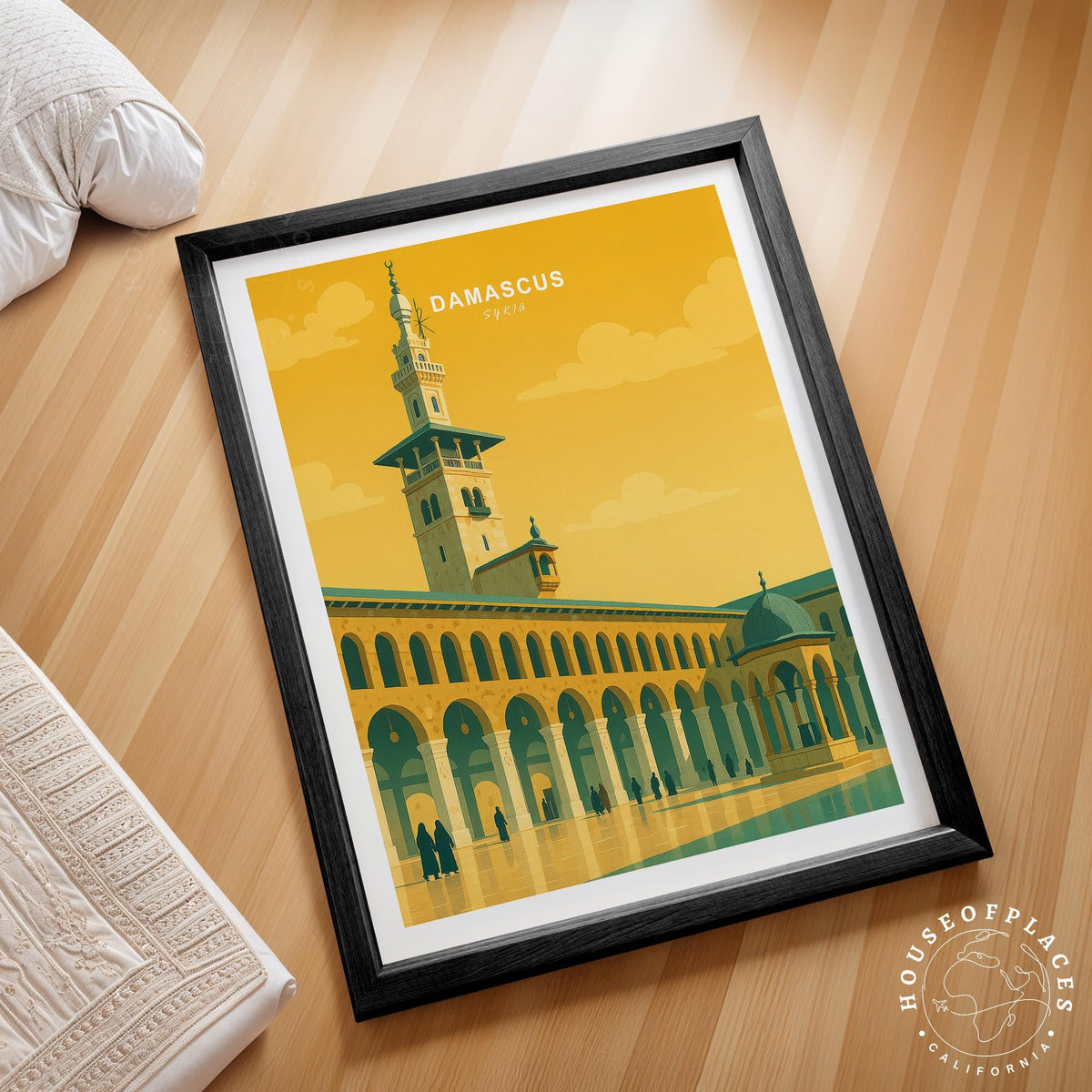 Damascus travel poster – view 2
