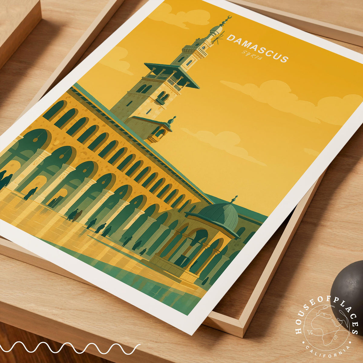 Damascus travel poster – view 4