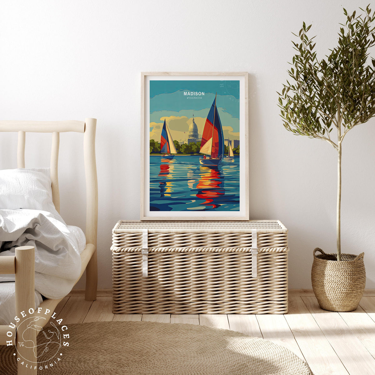 Madison travel poster – view 3
