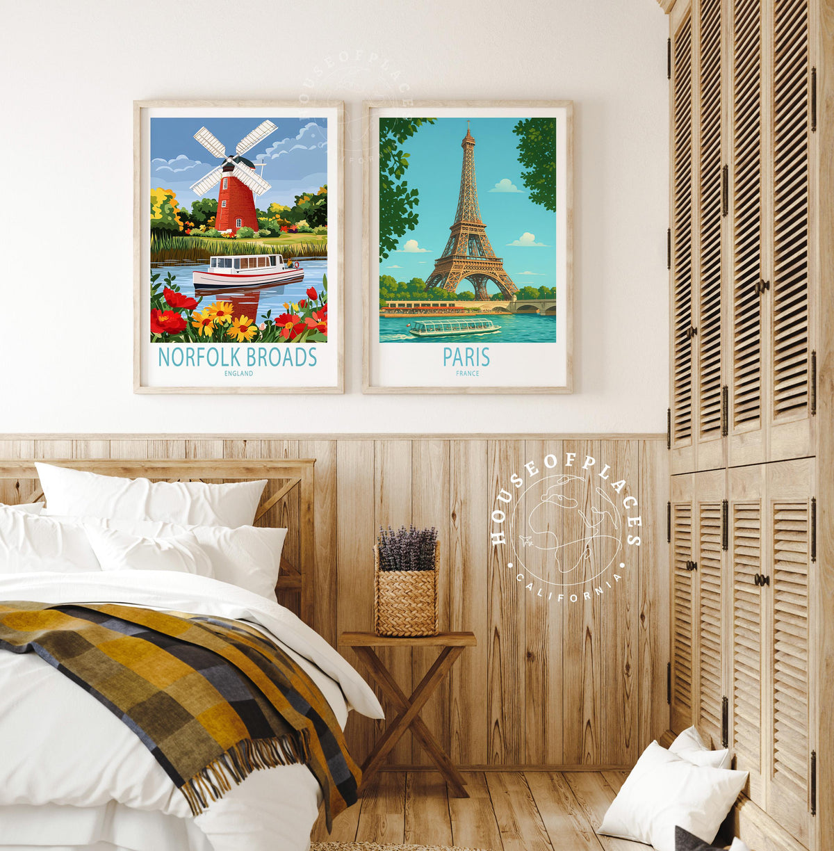 Norfolk Broads travel poster – view 6