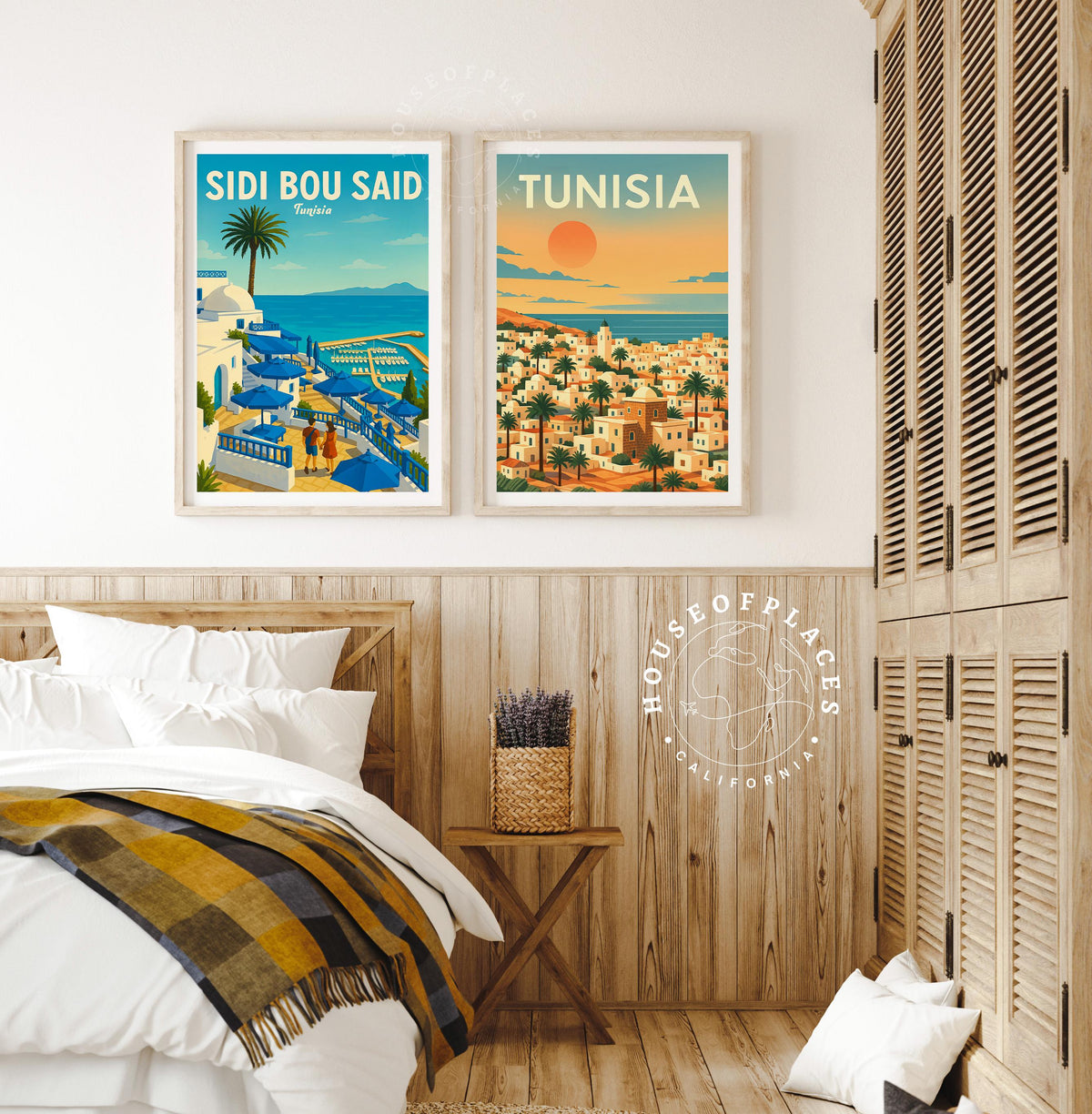 Sidi Bou Said travel poster – view 6