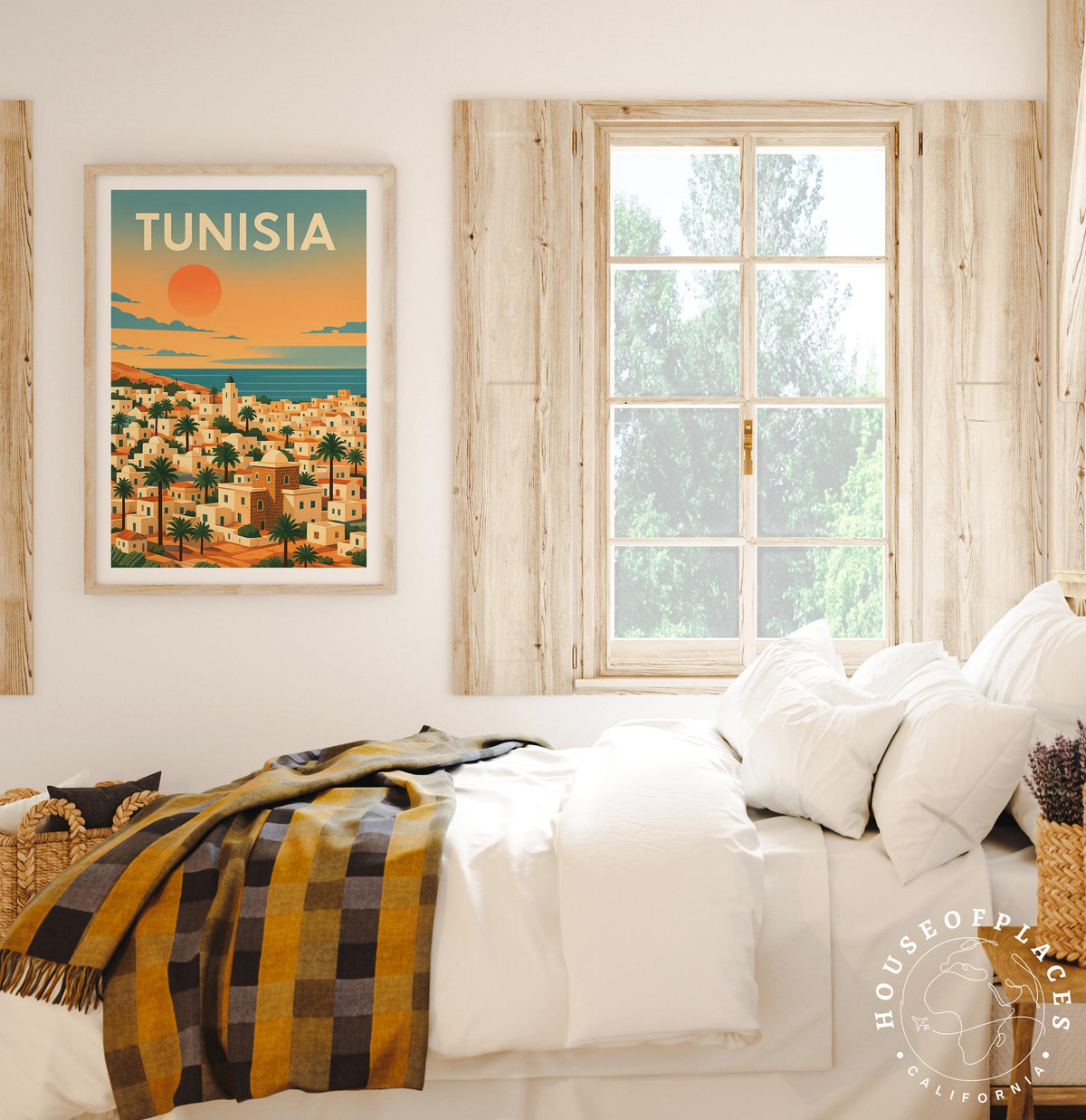 Tunisia North Africa travel poster – view 7