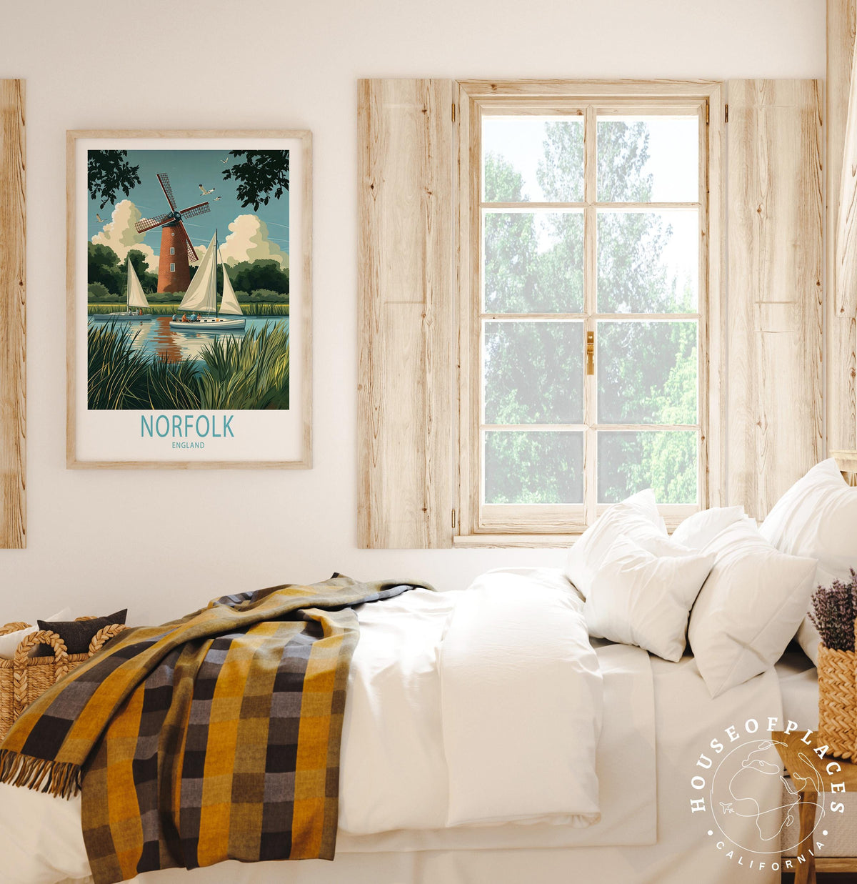 Norfolk travel poster – view 7
