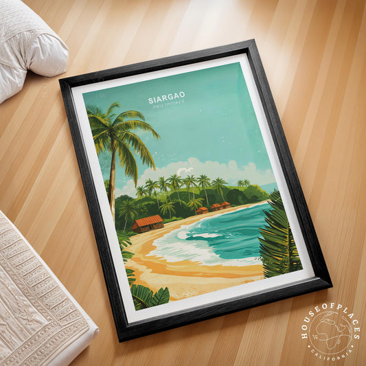 Siargao travel poster – view 2