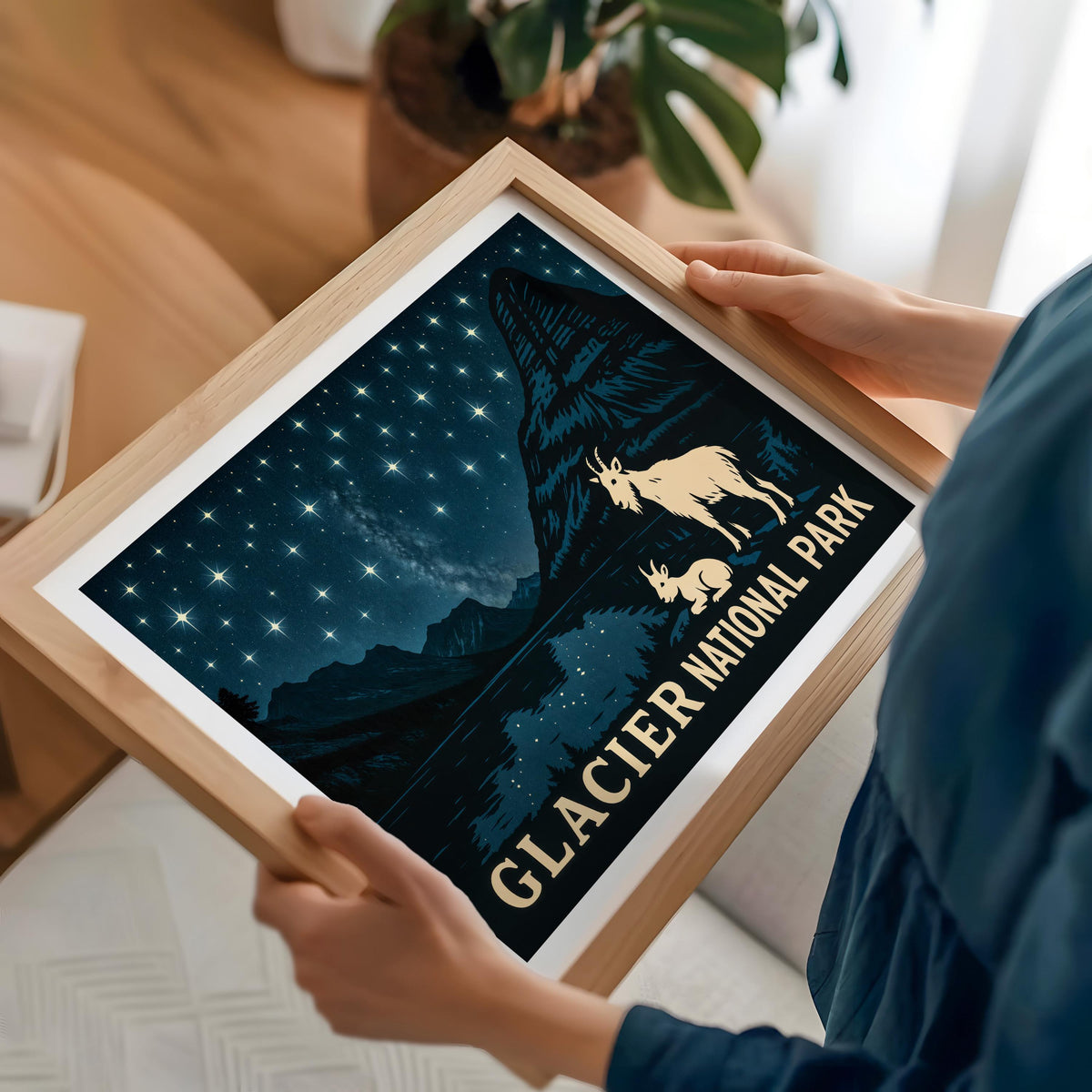 Glacier National Park travel poster – view 5