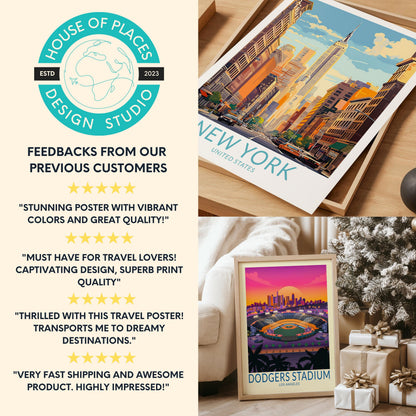 Glacier National Park travel poster – view 10