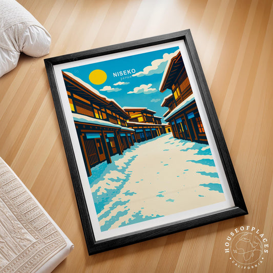 Niseko travel poster – view 2