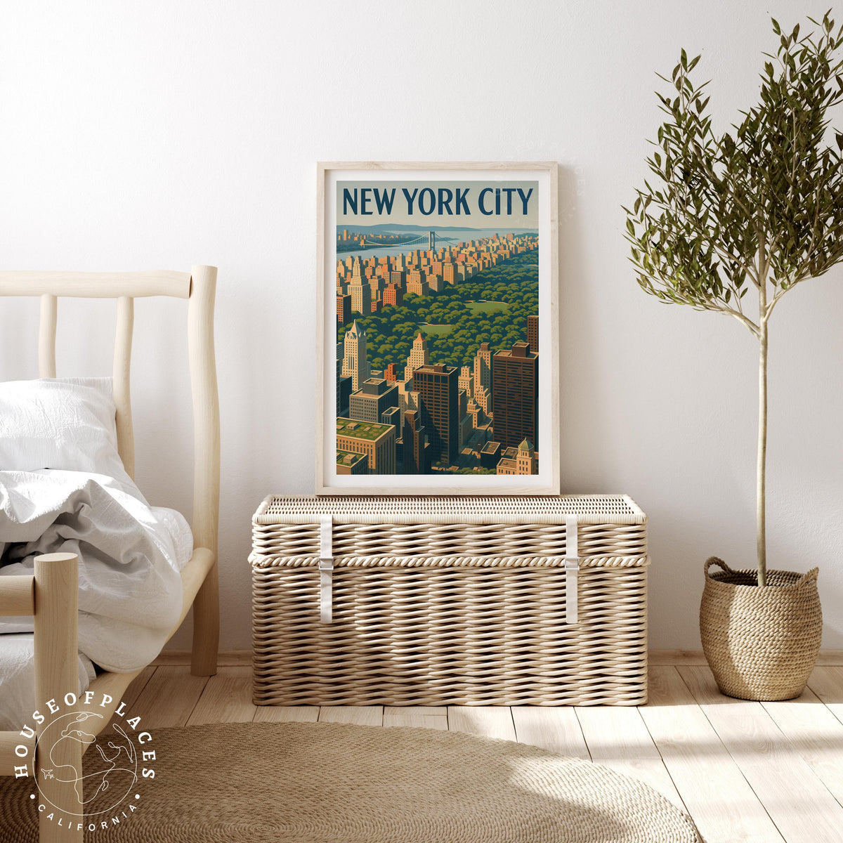 New York City travel poster – view 2