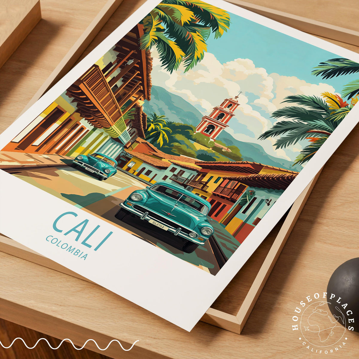 Cali travel poster – view 4
