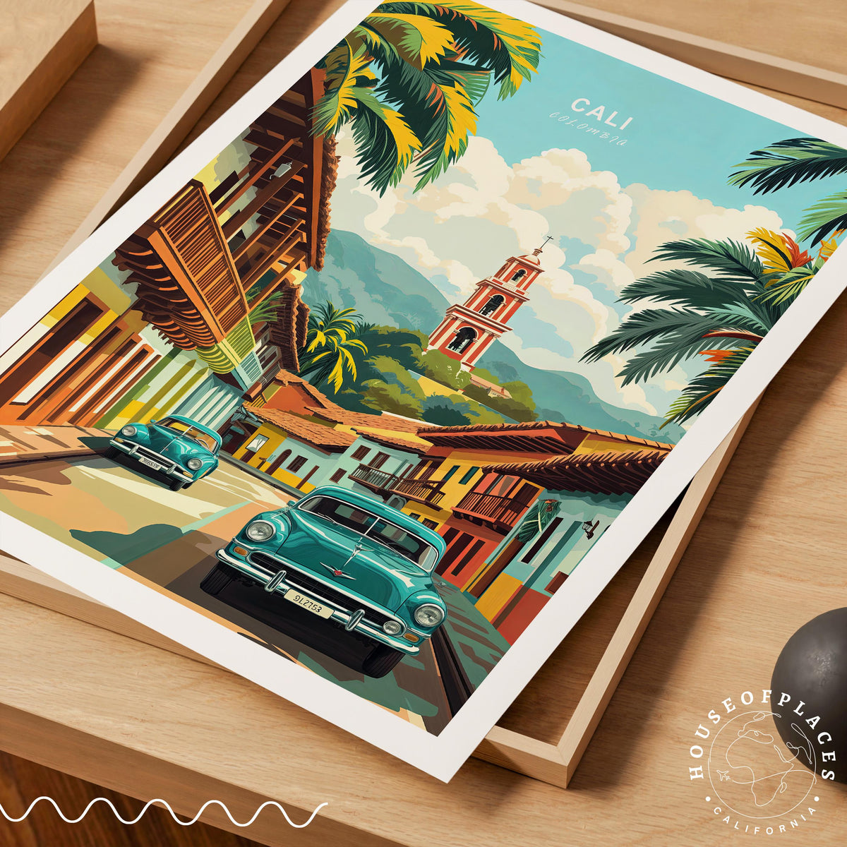 Cali travel poster – view 4