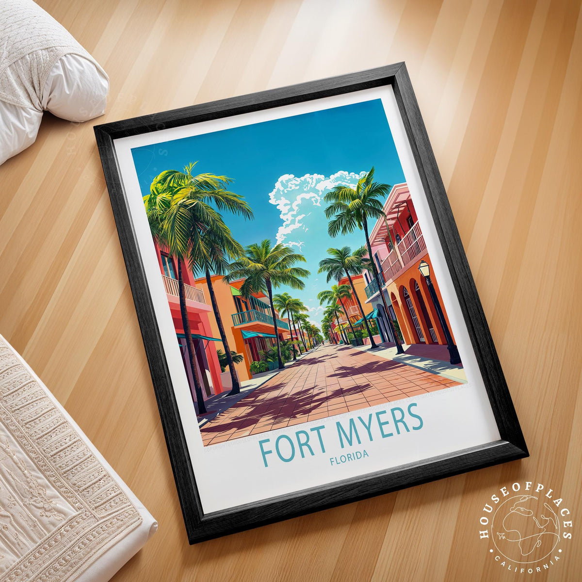 Fort Myers travel poster – view 2