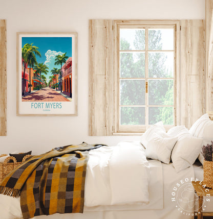 Fort Myers travel poster – view 7