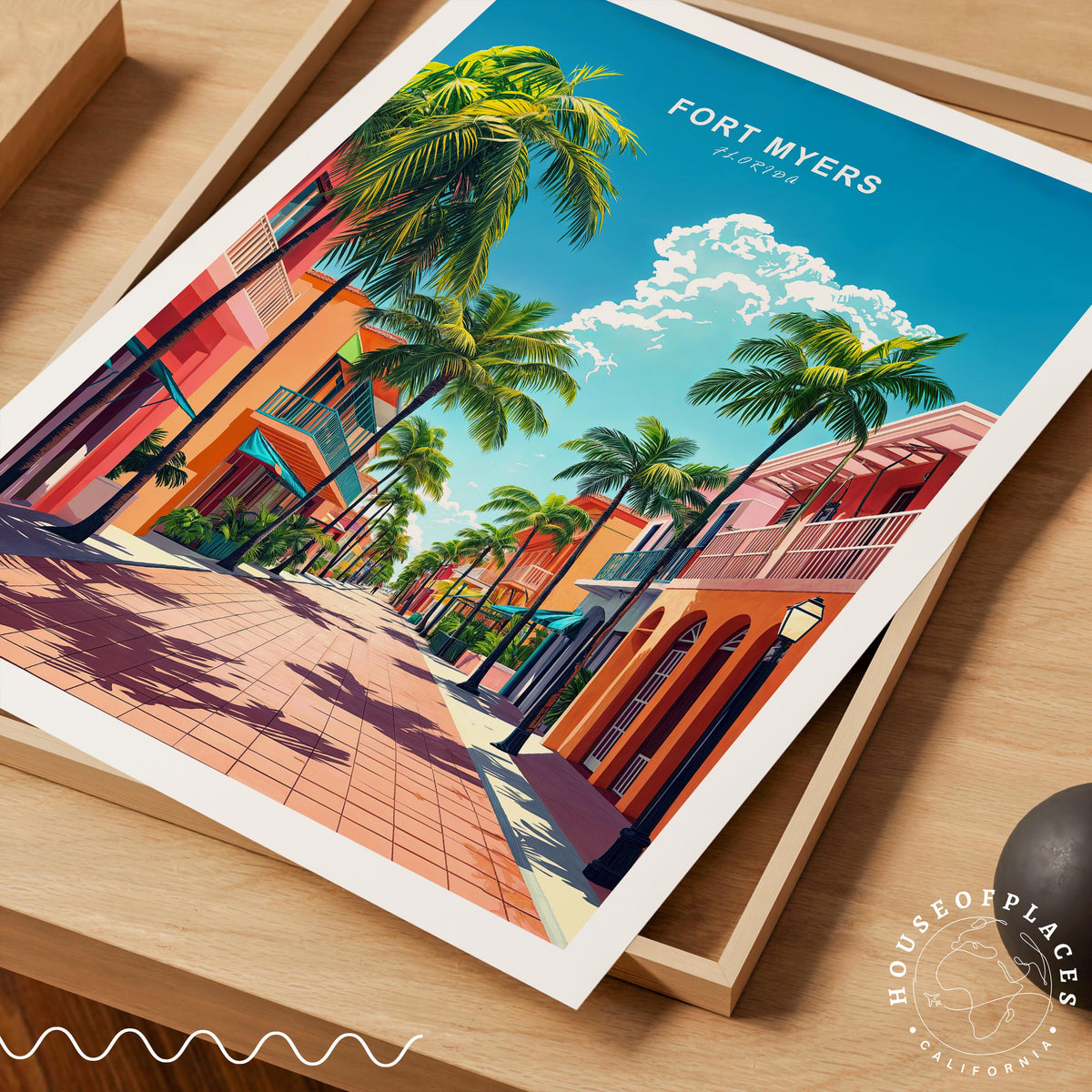 Fort Myers travel poster – view 4