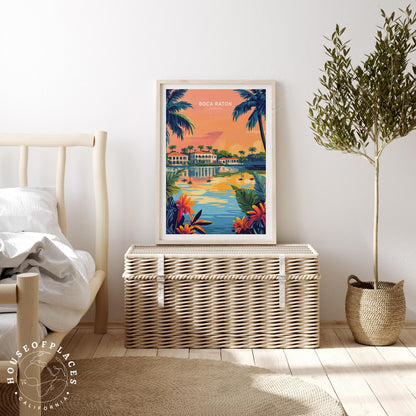 Boca Raton travel poster – view 3