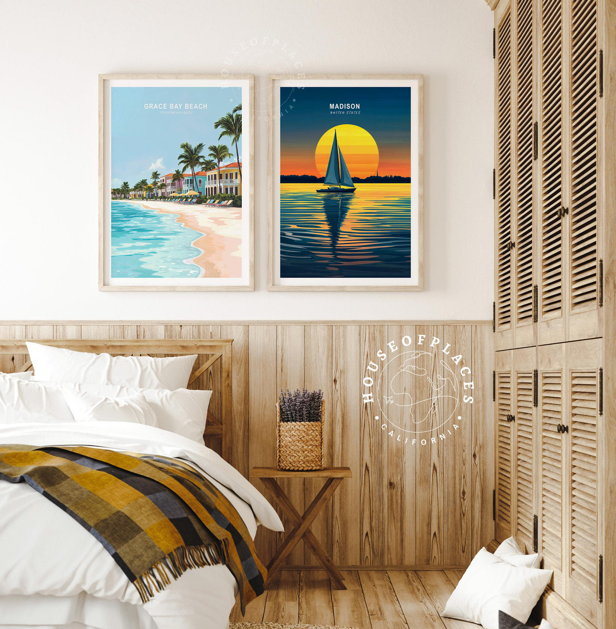 Grace Bay Beach Providenciales travel poster – view 6