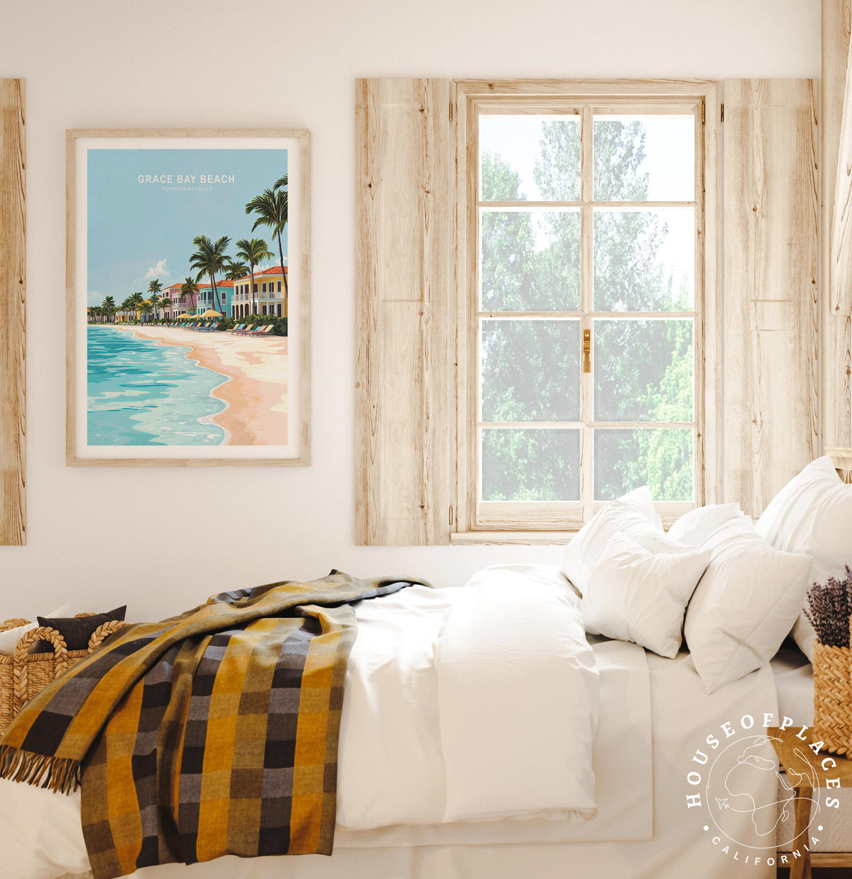 Grace Bay Beach Providenciales travel poster – view 7