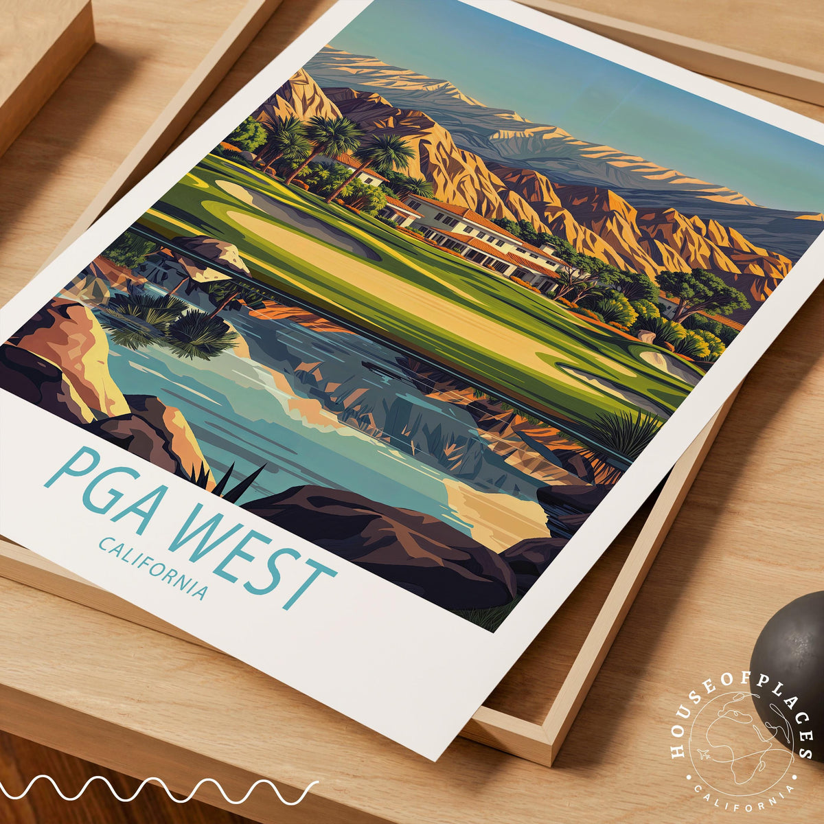 Pga West travel poster – view 4