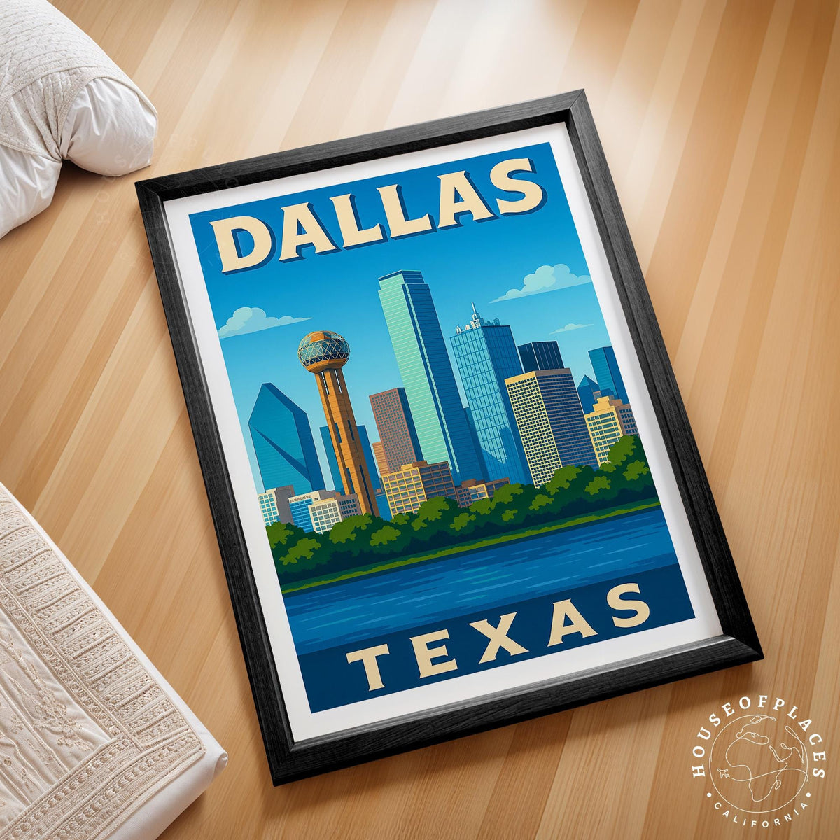 Dallas travel poster – view 2