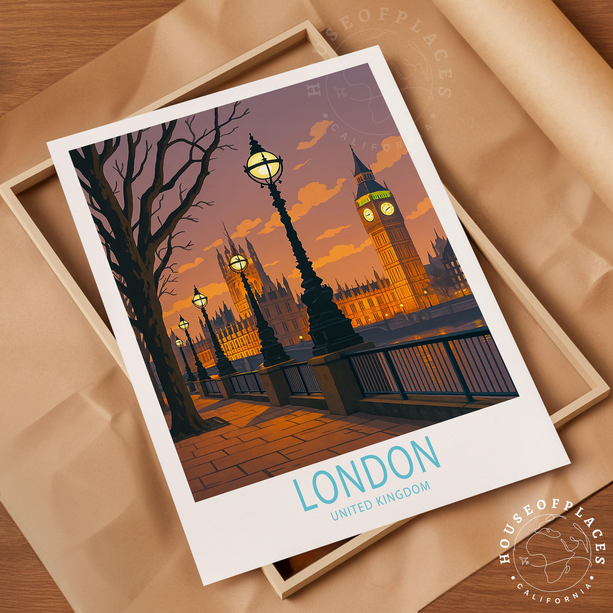 London travel poster – view 10