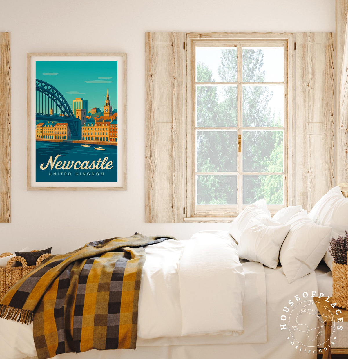 Newcastle travel poster – view 7