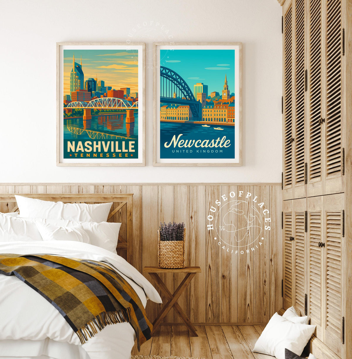 Newcastle travel poster – view 6