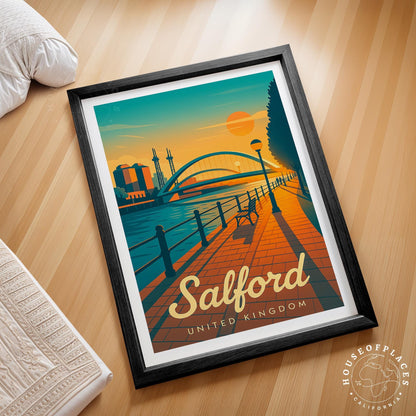 Salford travel poster – view 2