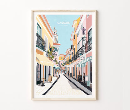 Cascais travel poster – view 2