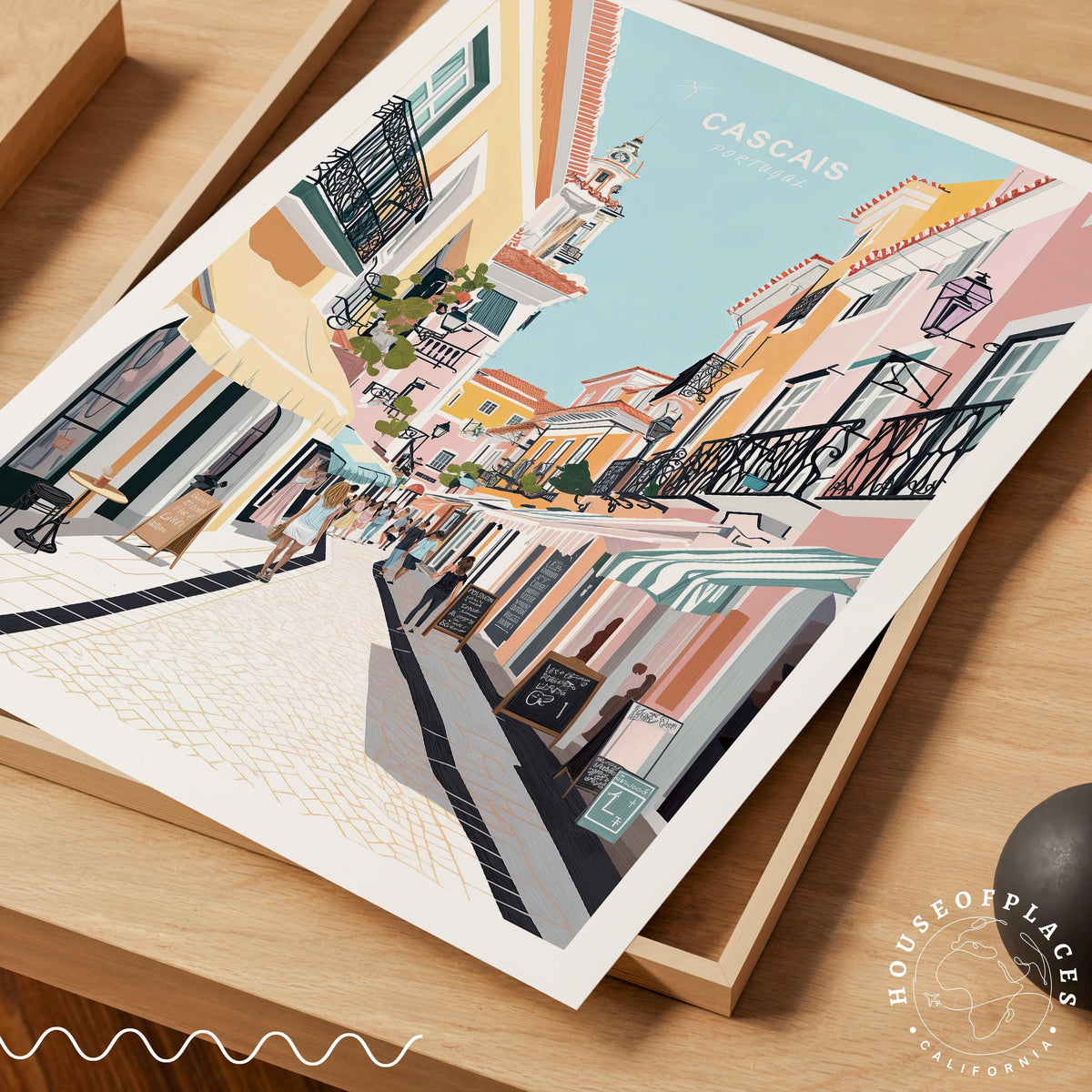Cascais travel poster – view 4
