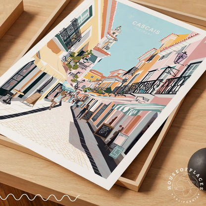Cascais travel poster – view 4