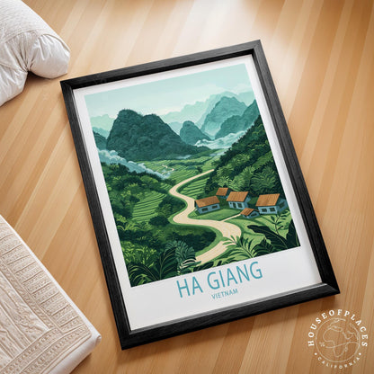 Ha Giang travel poster – view 2