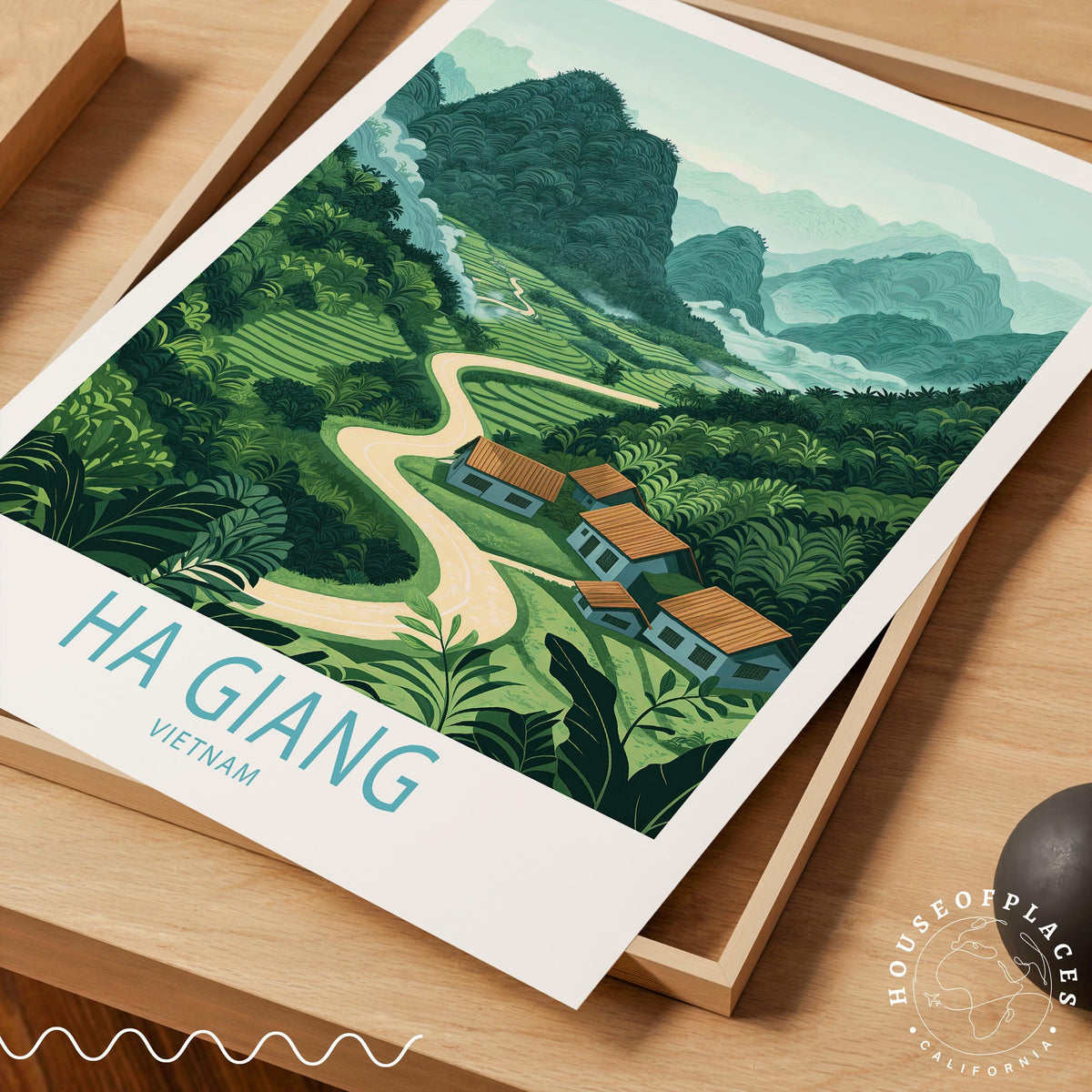 Ha Giang travel poster – view 4