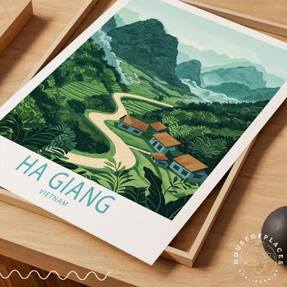 Ha Giang travel poster – view 4