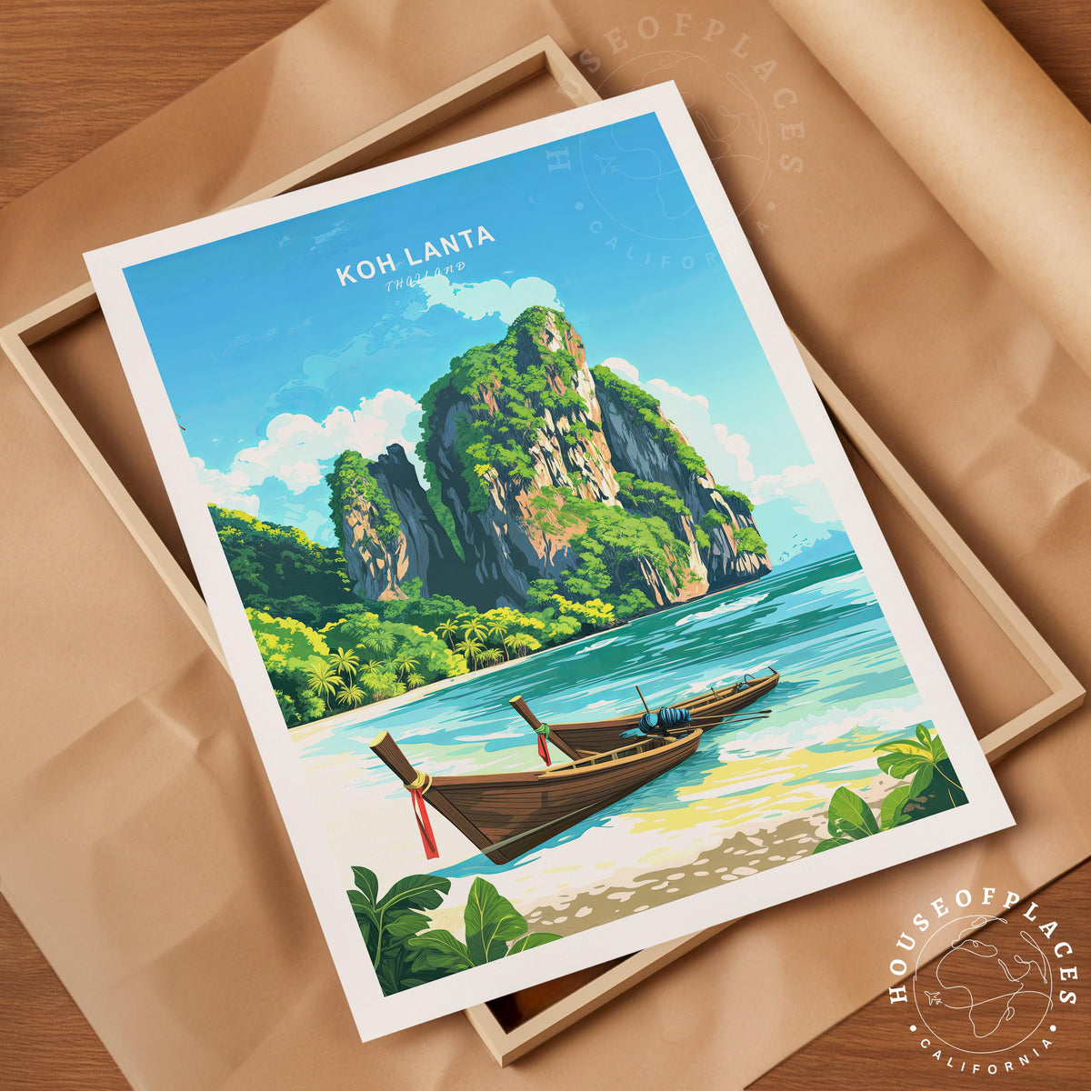 Koh Lanta travel poster – view 10