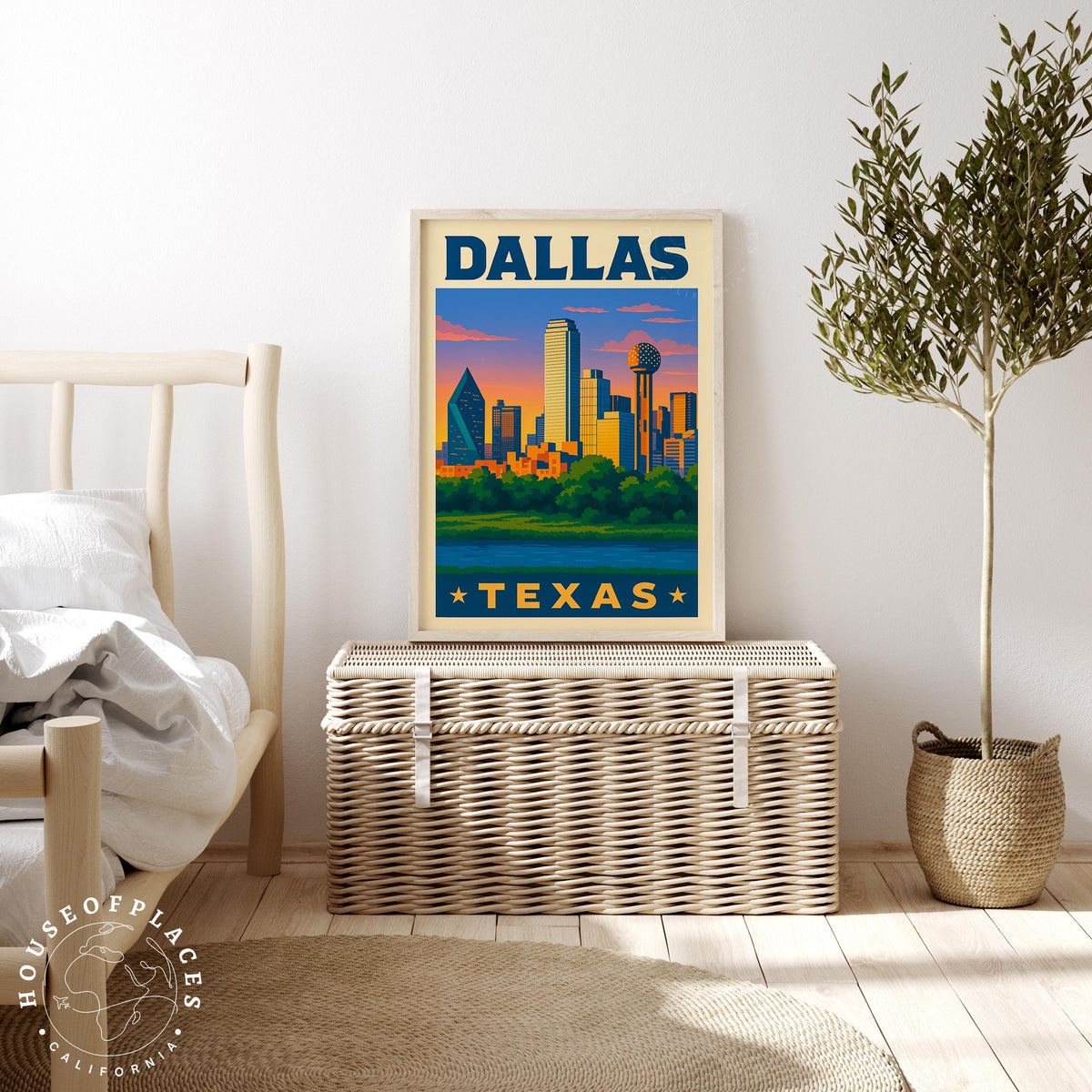 Dallas travel poster – view 3