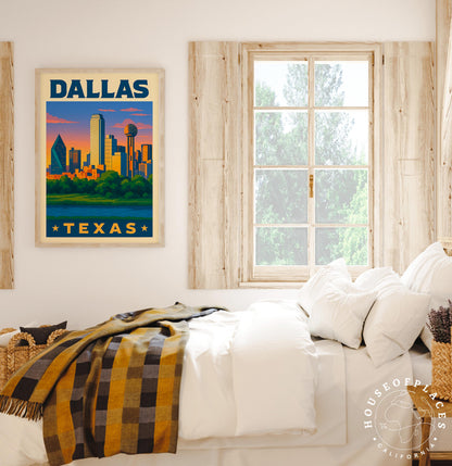 Dallas travel poster – view 7