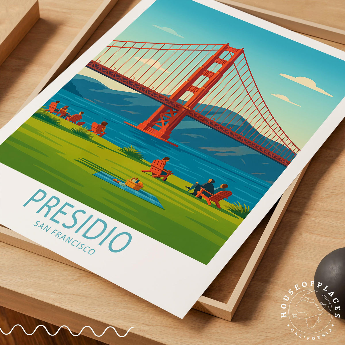 Presidio San Francisco travel poster – view 4