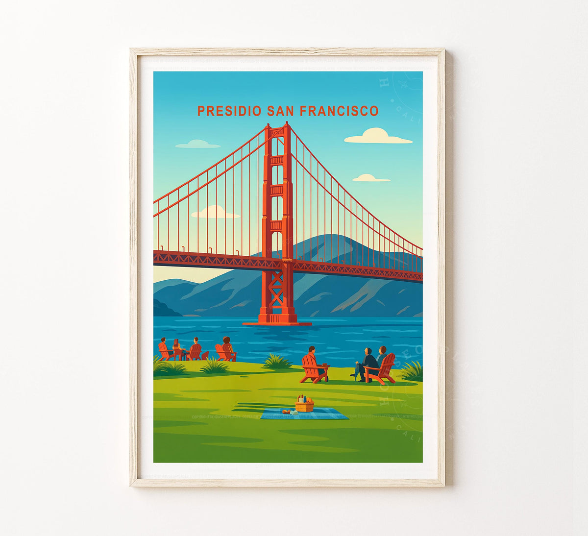 Presidio San Francisco travel poster – view 2
