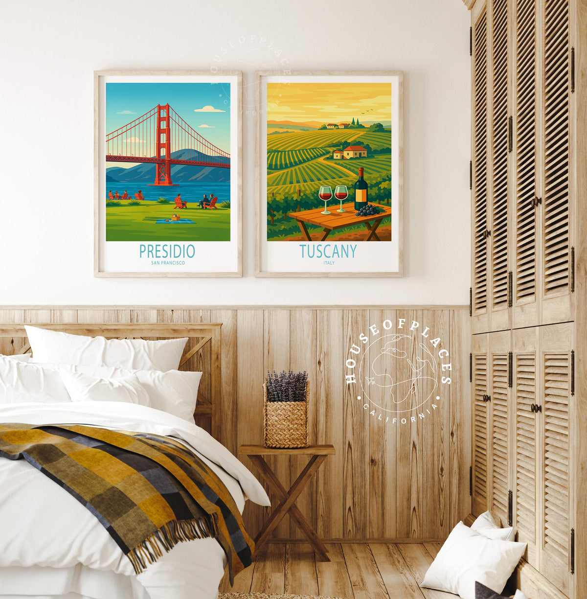 Tuscany travel poster – view 6