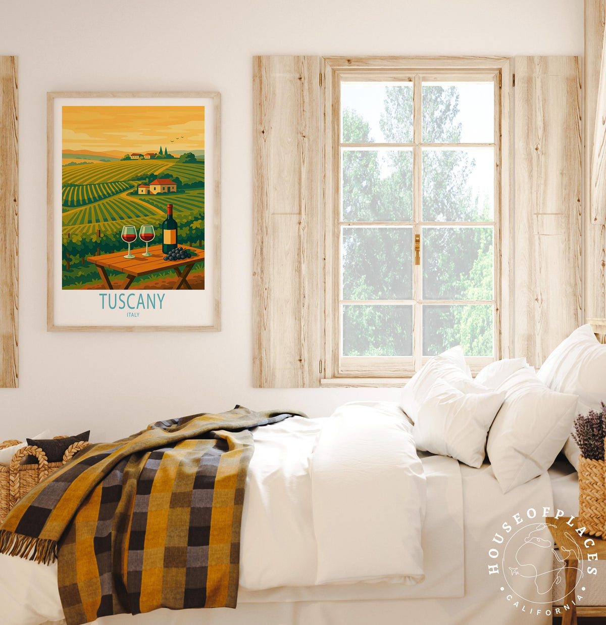 Tuscany travel poster – view 7